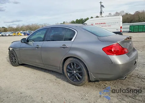 2007 Infiniti G35 z USA, uszkodzony, nr VIN JNKBV61F87M819761